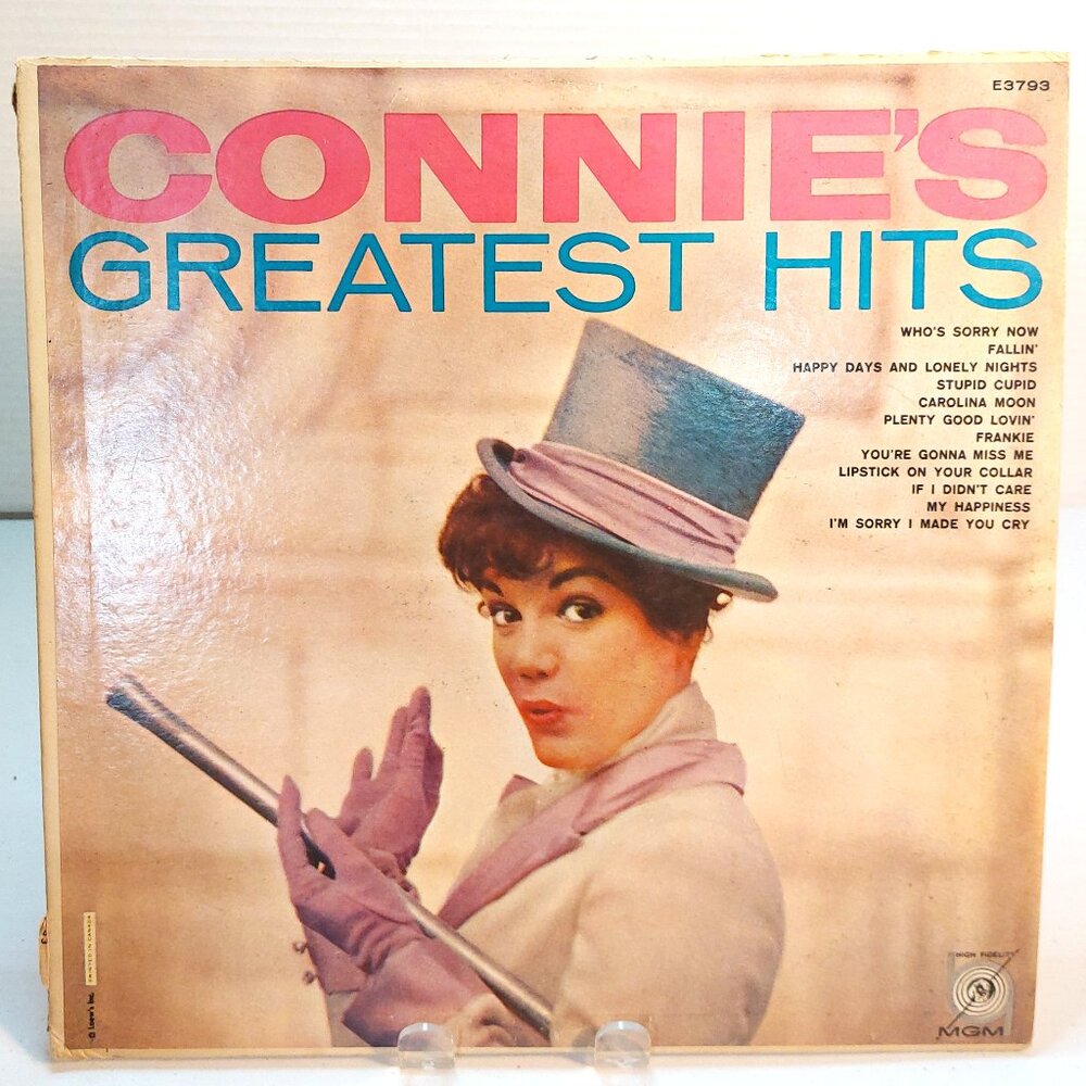Connie Francis ~ Connie's Greatest Hits (Vinyl LP, 1960)
